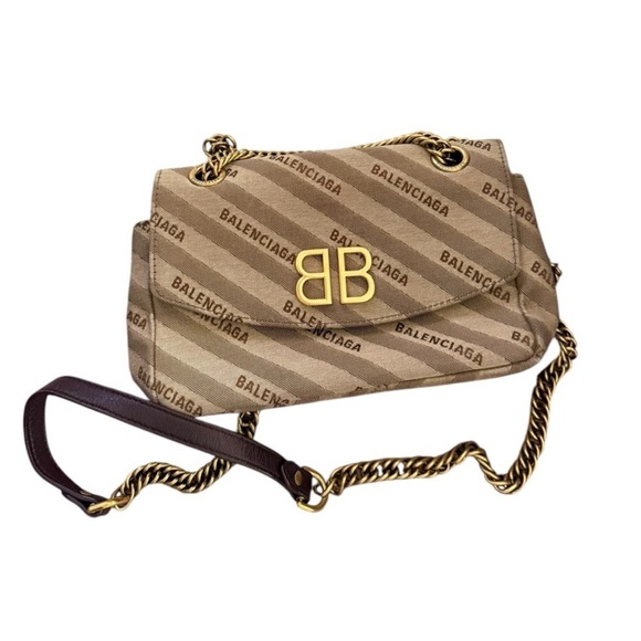 BALENCIAGA BB GOLD Chain Bag - Picture 11 of 11